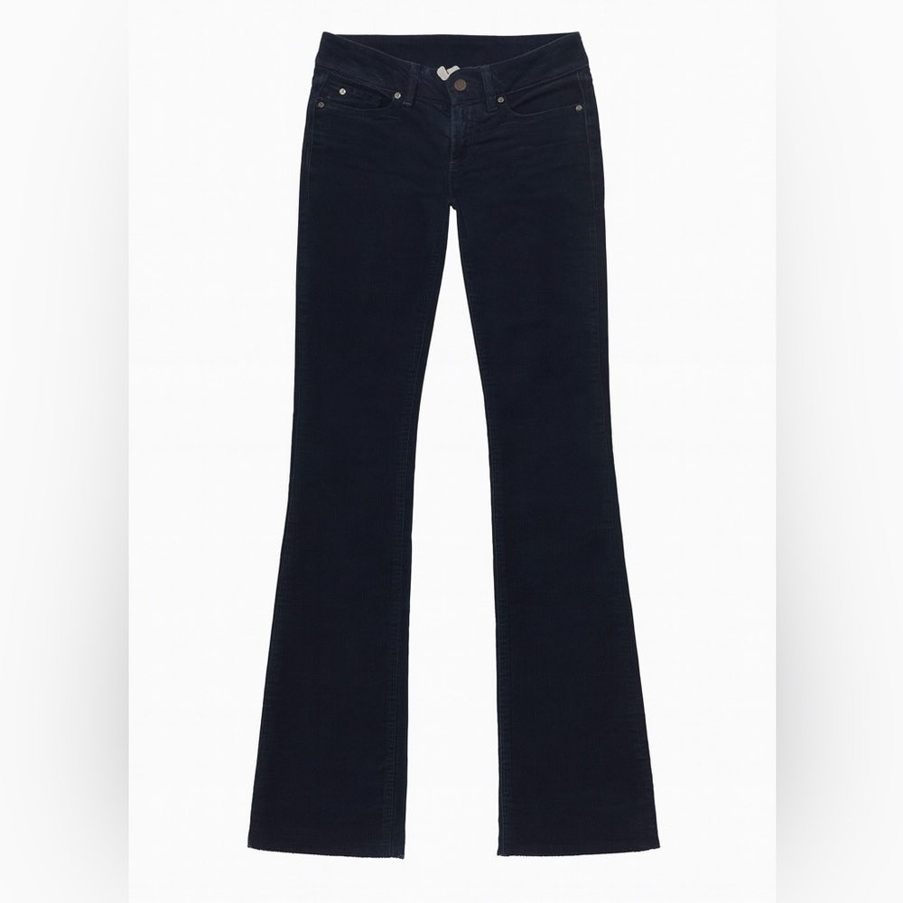 J. Crew Navy Blue Curdoroy Boot Cut Pants size 25